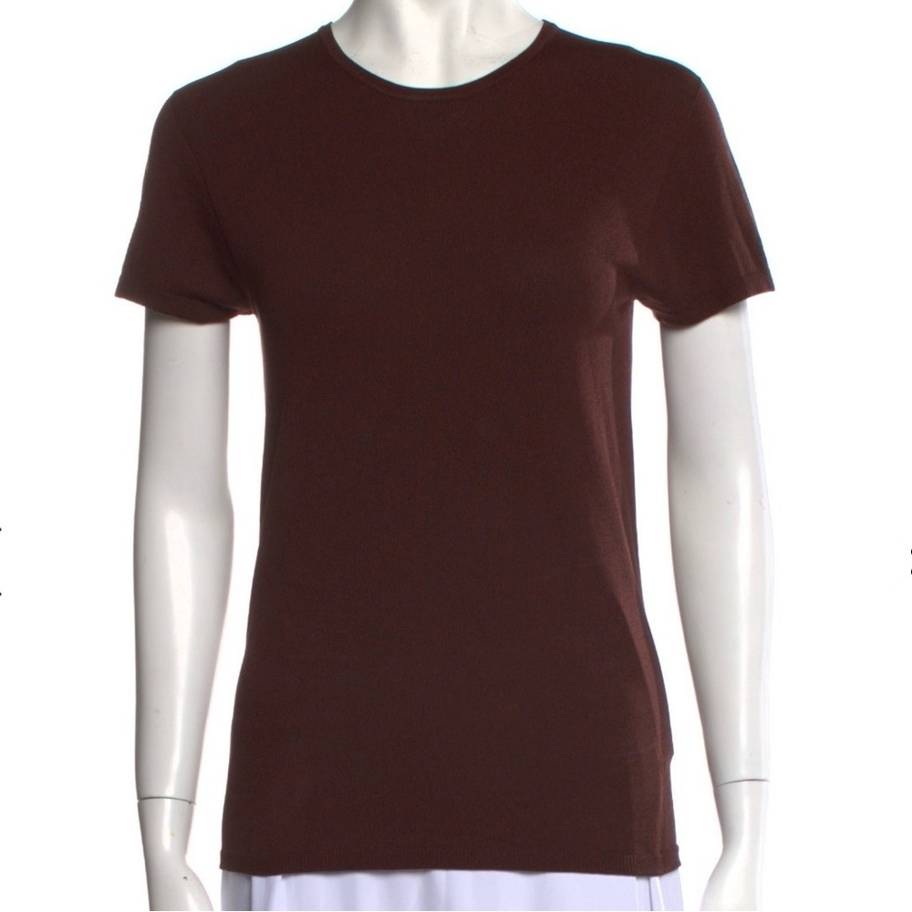 Tibi Shrunken Knit Tee